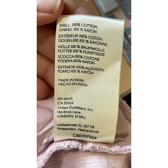 Free People Gaia Printed Tunic Floral Corduroy XS - Picture 4 of 6